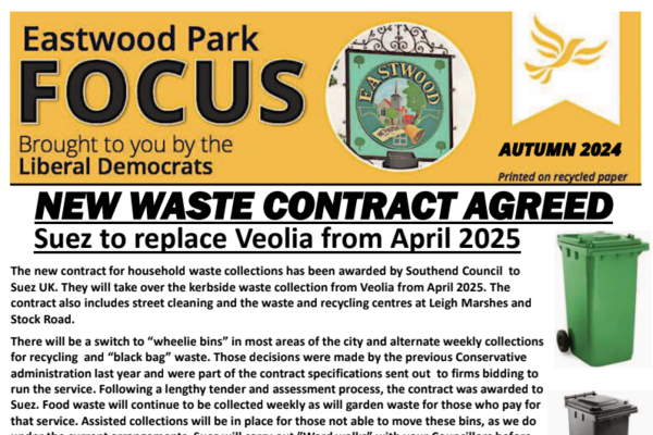 Click to download the Autumn 2024 Eastwood Park Focus